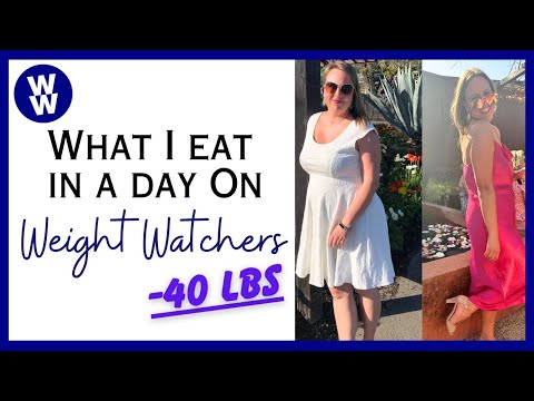 What I Eat In A Day On Weight Watchers / Weight Loss Journey -40lbs