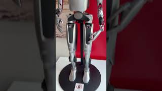 The #Tesla bot in person is crazy to look at! #teslabot #teslauniverse #teslainc #teslachina