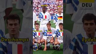 Olympique Marseille squad vs AC Milan Final Champions League 1993🔥Nations❤️#footballshorts #ucl