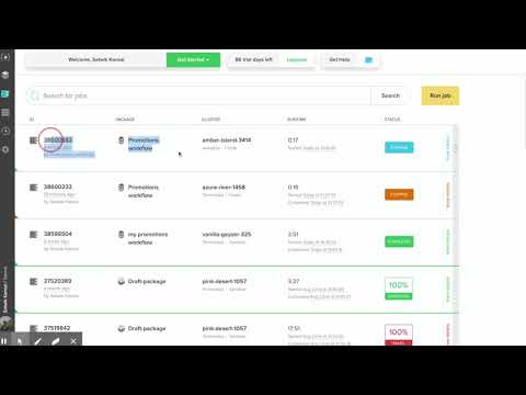 How to use the Integrate.io workflows feature