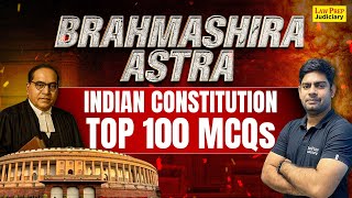 The Indian Constitution for RJS Prelims 2025 | Top 100 MCQs of Indian Constitution By Surya Sir