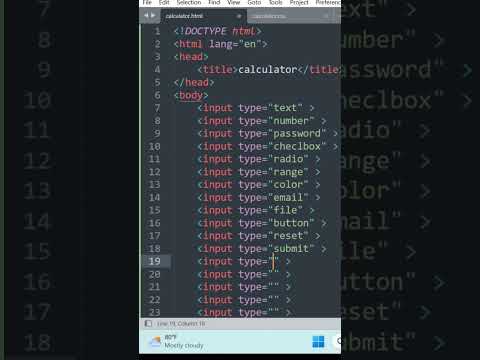 7 درس (Html Forms | Input Types) #html #computerscience #frontend