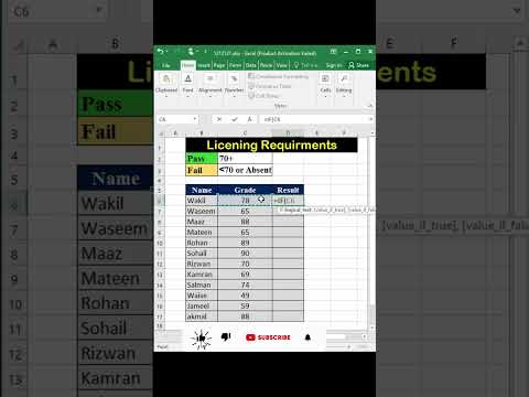 Excel if Formula - The Ultimate Guide to Understanding the IF Function #shorts #ytshorts #trending