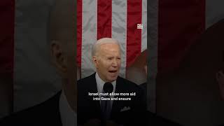 Biden says Israel must prioritize protecting innocent lives #shorts