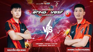 CHUNG KẾT: Xuân Phương "Phương He" vs Mậu Hưng | Sting VBSF 9Ball Championship 2025