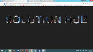 CSS Clip text ||  how to set an image behind any Text