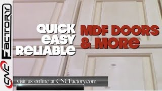 MDF Doors with The CNC Factory - HD
