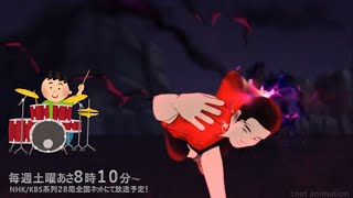 【真夏の夜の淫夢】「TVアニメ真夏の夜の淫夢」に生ドラム入れてみた【叩いてみた/演奏してみた】
