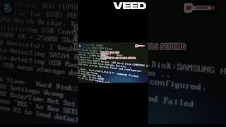 HOW TO DISABLE/FIX SMART HARD DISK ERROR/COMMAND FAILED Full  Tutorial #shorts