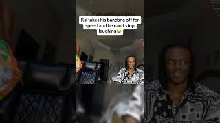 KSI Shows His Forehead To Speed