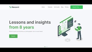1. Header Design with Vanilla CSS || Quanta++