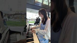 My female friend's piano playing was amazing!