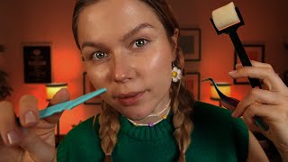ASMR Beauty Treatment ✨ Eyelash & Eyebrow Grooming for Sleep