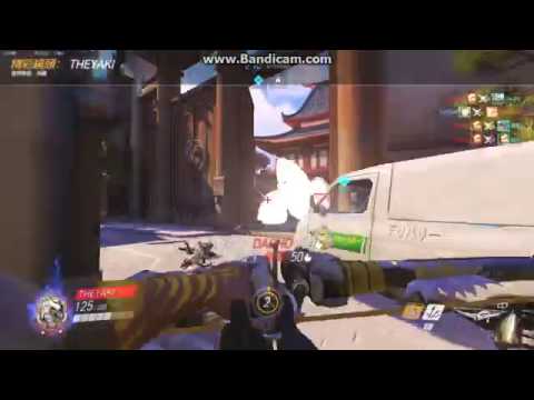 Overwatch 嗨賴自嗨-半藏-你們是不是堵在門口想○人家…