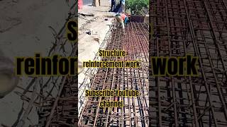 Bridge slab reinforcement work #construction #civilengineering #reinforcement #shorts #ytshorts