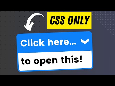 Create an Accordion with CSS: Step-by-Step Tutorial