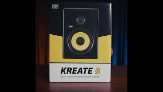 KRK | KREATE 8 - Powered Studio Monitor | Unboxing