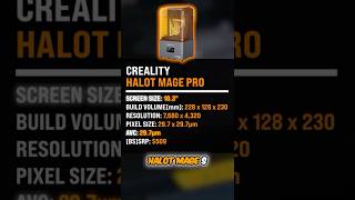 Creality Halot Mage Pro / S 30-Second-Review