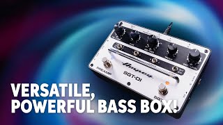 Ampeg SGT-DI Bass Preamp Pedal and DI Demo