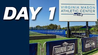 IT BEGINS! Day 1 of Seahawks Training Camp with Brady Henderson