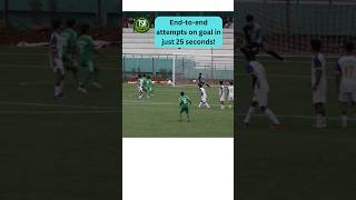 End-to-End Attempts on Goal in Just 25 Seconds!