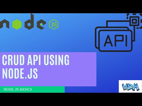 Node.js CRUD API - part2