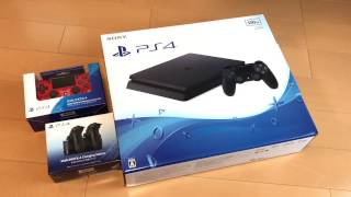 新型PS4（PlayStation4 CUH-2000/500GB）買ったので開封してみた！