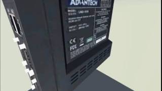3D model: Advantech UNO-1019 RISC PC with 2x LAN
