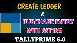 Tally Prime Purchase Entry with GST Explained | Easy Guide for Beginners - Online Tech