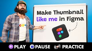 How to Design Viral Thumbnails Like Alex Hormozi in Figma | Step-by-Step Tutorial