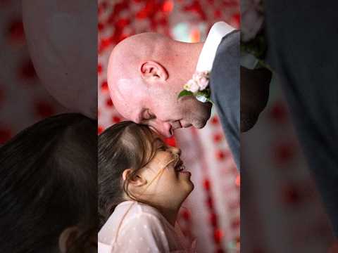 ❤️Girl waiting for heart transplant has father-daughter dance in hospital.