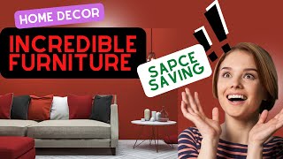 New viral Incredible bedroom and space saving furniture for small spaces
