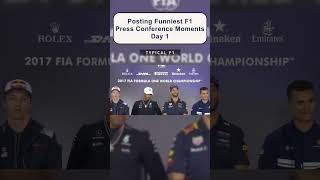 Funniest F1 Press Conference #shorts
