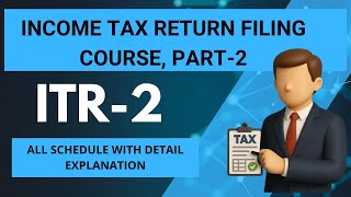 ITR-2 Filing Online 2025 | Capital Gains, Clubbing, Exempt Income, Winning| ITR Filing Tutorial|