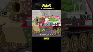 圖紙到傳奇：揭秘突擊虎的歷史生涯，二戰中最強悍的坦克 #军事武器 #军迷 #涨知识 #武器科普 #终结者