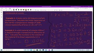Expansivity of solids