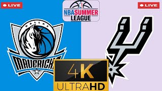 Dallas Mavericks vs San Antonio Spurs LIVE ON ESPN 4K |NBA 2K26 Summer League | NBA LIVE | NBA TODAY