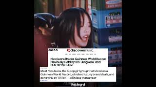 Newjeans is history in the making #kpop #newjeans #njz #hanni #haerin #minji #hyein #danielle