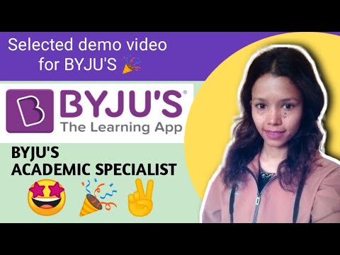 Byju's Academic Specialist | Selected Demo Video Science Biology #byjushiring#academicspecialist