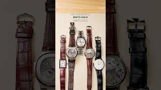 Five Wonderful White Gold Watches From Cartier, Rolex, Patek Philippe, & more l SwissWatchExpo