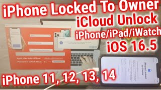 How to Unlock iPhone Activation Lock Remove iCloud Owner iPhone 11, 12, 13, 14
