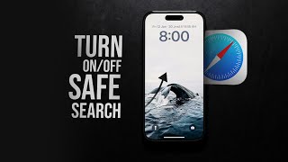 How to Turn Safe Search Mode On and OFF on iPhone Safari Web Browser (tutorial)