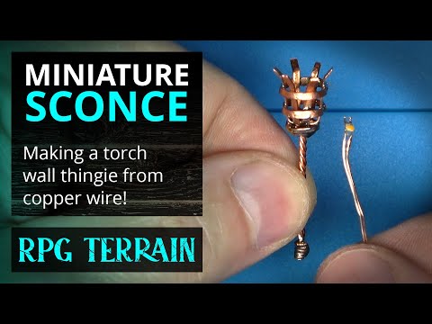 DIY Miniature Wire Braziers from Scratch