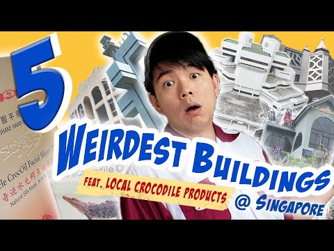 We Explored The WEIRDEST BUILDINGS in Singapore 🏦🏯 | 探索新加坡最奇怪的5大建筑