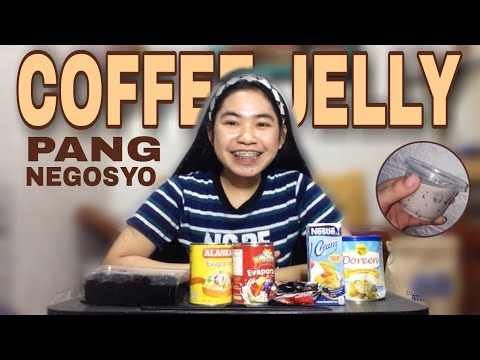 COFFEE JELLY (pang negosyo) | Tin Mirandilla
