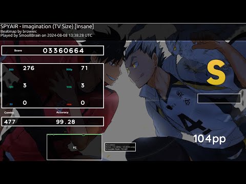 Imagination (TV Size) [Insane] (4,40*) 104pp