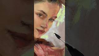 Oil portrait painting
