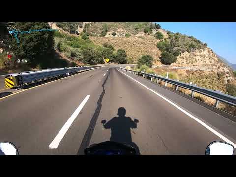 Downhill on CA 18