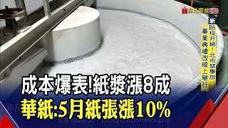 紙價飆!永豐餘+華紙今年市值大增逾300億元　紙價半年飆漲8成 成本壓力爆表｜非凡財經新聞｜20210511