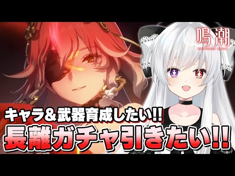 #24【#鳴潮/54日目】Ver2.1後半来た！辺庭の策士「長離」キャラ＆武器ガチャ引いて育成したい！！【Vtuber/WutheringWaves】